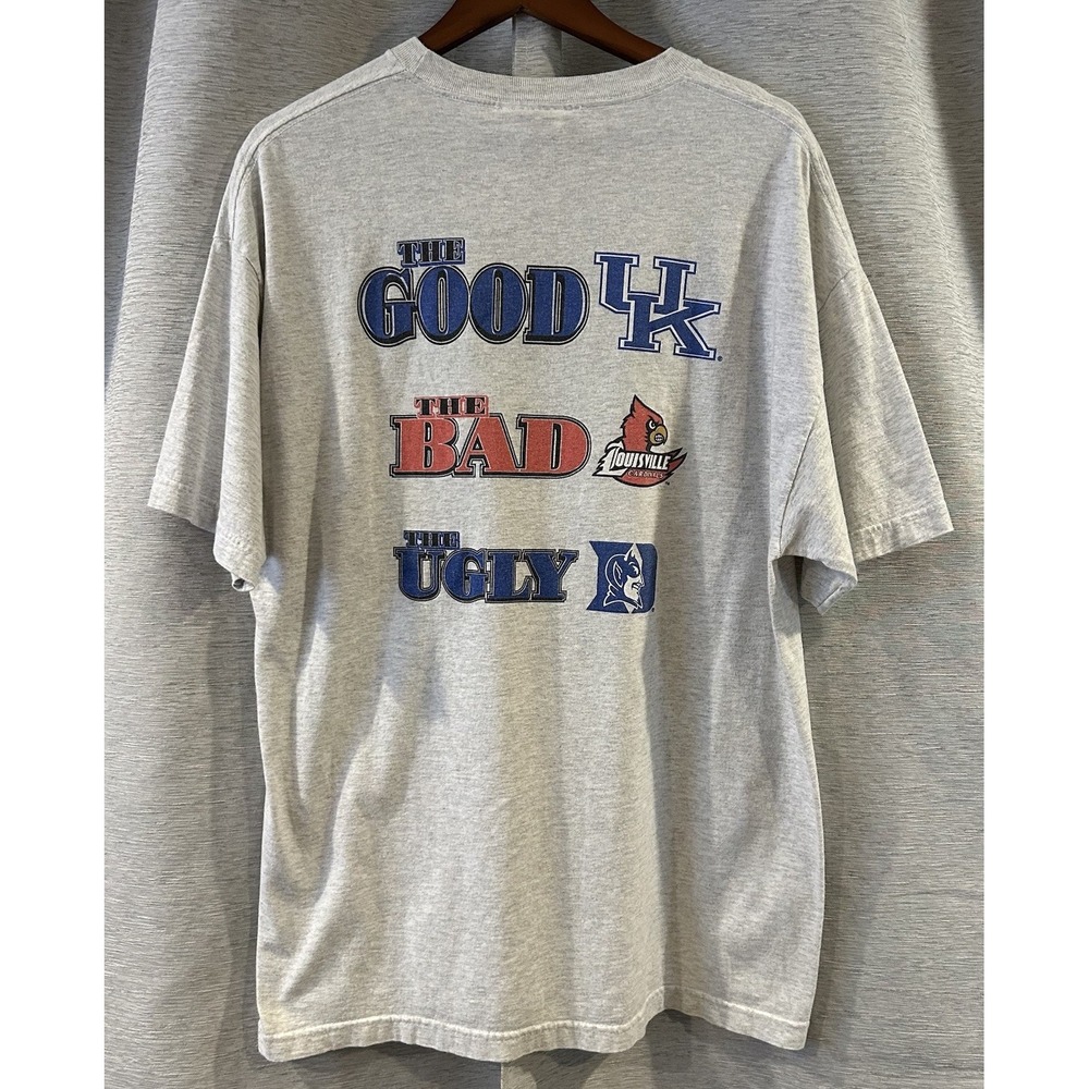 Vintage University Of Kentucky Wildcats The Good The Bad The Ugly T-Shirt XL